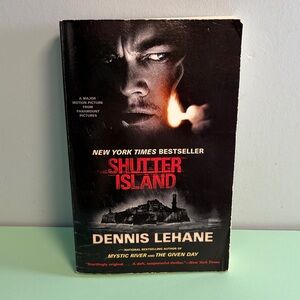 Shutter Island Book, Author Dennis Lehane, Psychological Thriller Book